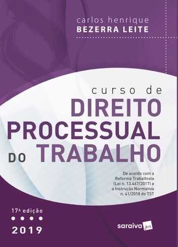 Curso de direito processual do trabalho 2019